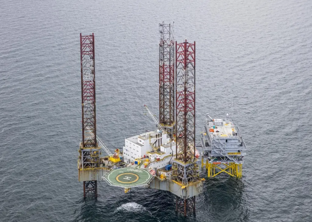 The Atlantic Amsterdam jack-up accommodation rig