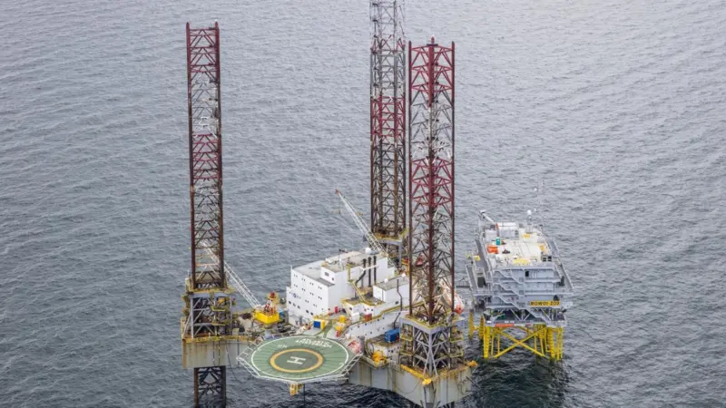 The Atlantic Amsterdam jack-up accommodation rig