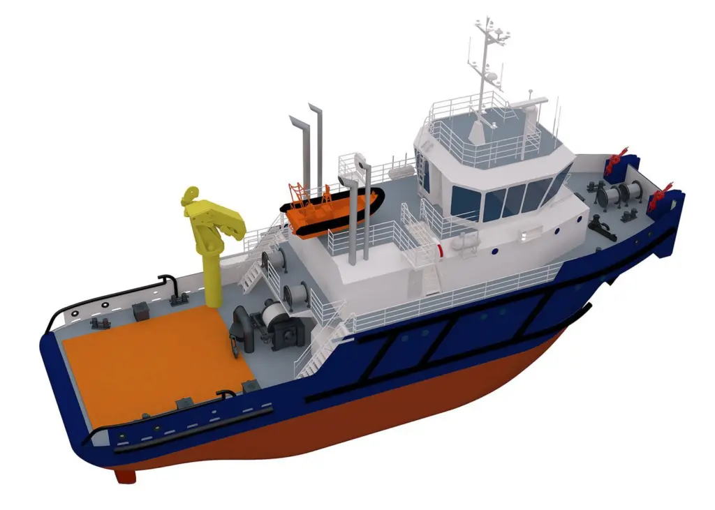 The new design is configured for multipurpose roles (Okskaya Shipyard)