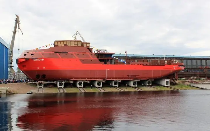 Shallow draught is an important feature for the Arctic class tugs (Neva Shipyard)