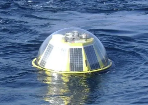 One of AXYS's TRIAXYS wave buoys