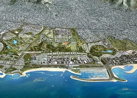 The marina was originally built as the base for the Olympic Games sailing events in 2004