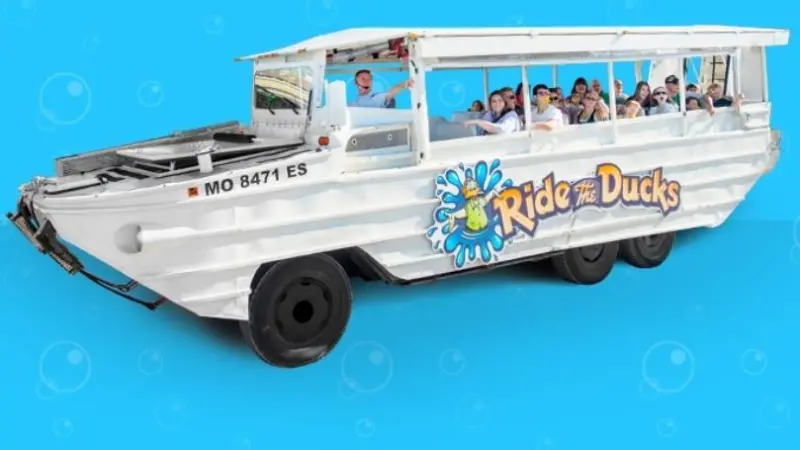 Ride the Ducks reportedly owns 99 of these military surplus amphibians