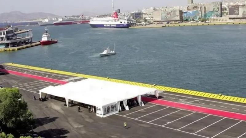 This cruise terminal project was completed by Taiped (Hellenic Republic Asset Development Fund) in cooperation with Naftiliaki Technodomiki