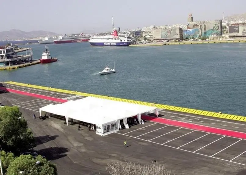 This cruise terminal project was completed by Taiped (Hellenic Republic Asset Development Fund) in cooperation with Naftiliaki Technodomiki