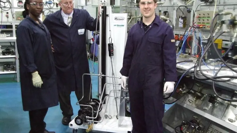 winch hydraulic training from Brevini UK and NFPC