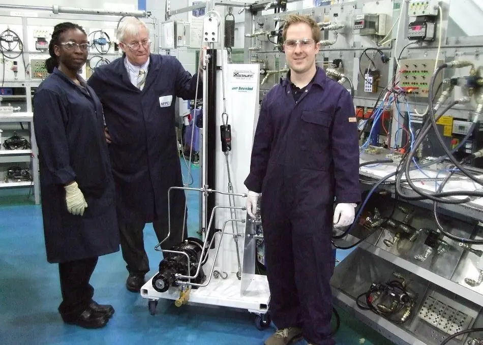 winch hydraulic training from Brevini UK and NFPC