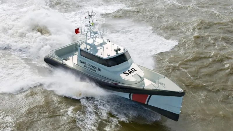 Damen SAR 1906 boats to be built in Turkey to help migrant rescue