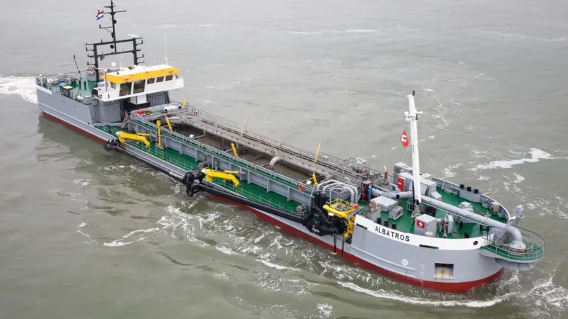 Dutch Dredging's 'Albatros' (Photo: Van der Kloet Fotografie)