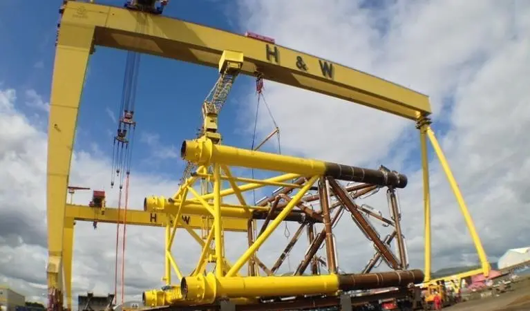 75% of H&W's work now is related to the offshore wind industry