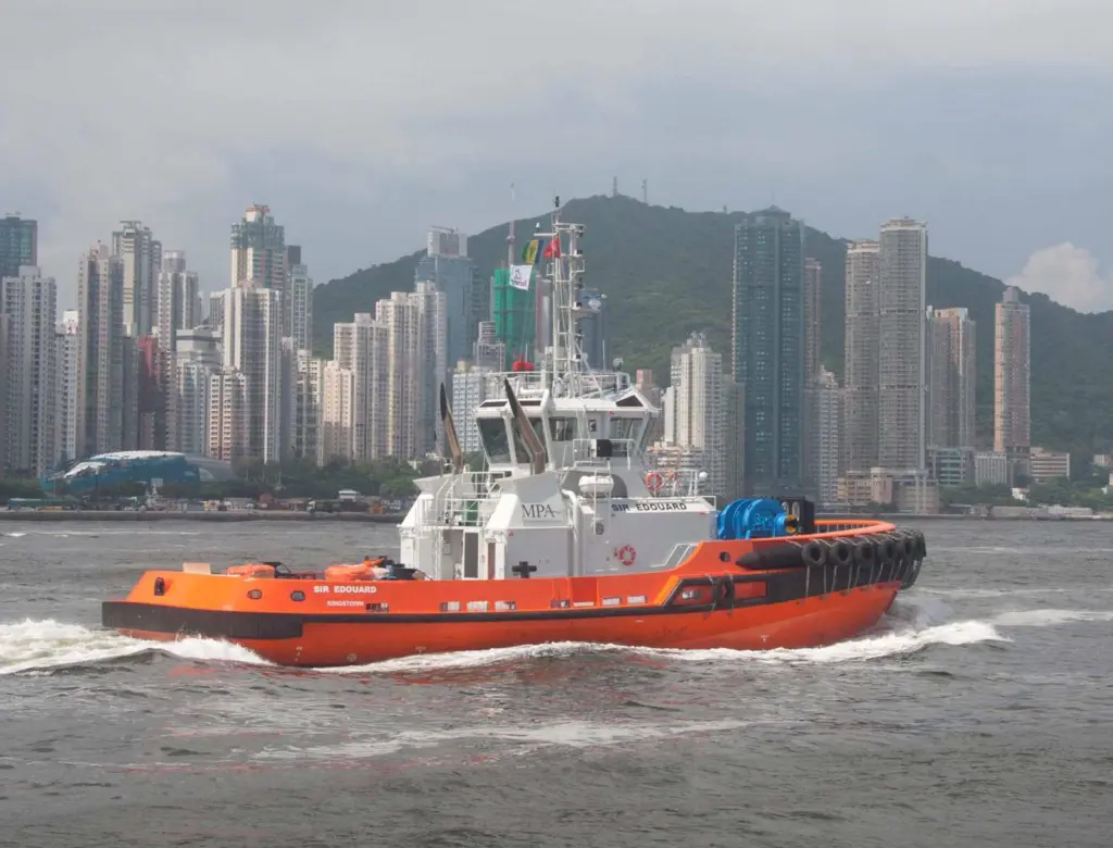 'Sir Edouard' is now in service with Mauritius Ports Authority (RAL)