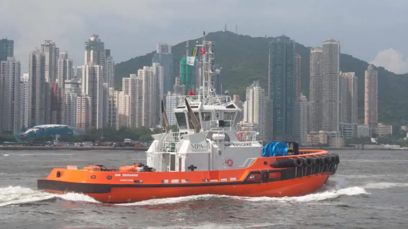 'Sir Edouard' is now in service with Mauritius Ports Authority (RAL)