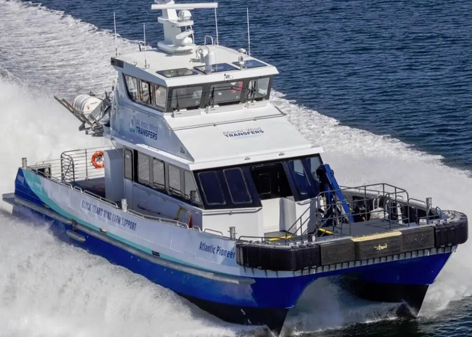 'Atlantic Pioneer' is the first purpose built CTV for the burgeoning US offshore wind industry