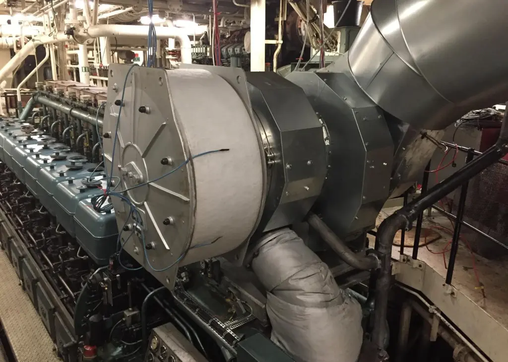 MAN Diesel & Turbo carried out a turbocharger retrofit in quick time