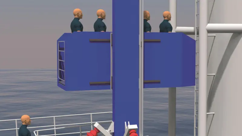 Detail of the Rolling Jack design by Baltec
