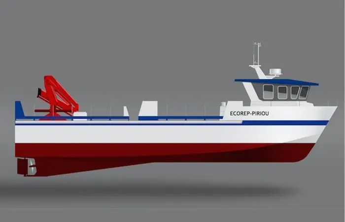 The vessel will be the first ECOREP-Piriou vessel built entirely in Algeria