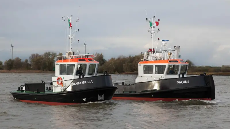 A Stan Launch and Stan Tug are part of the three vessel order for Fratelli Neri (Damen)