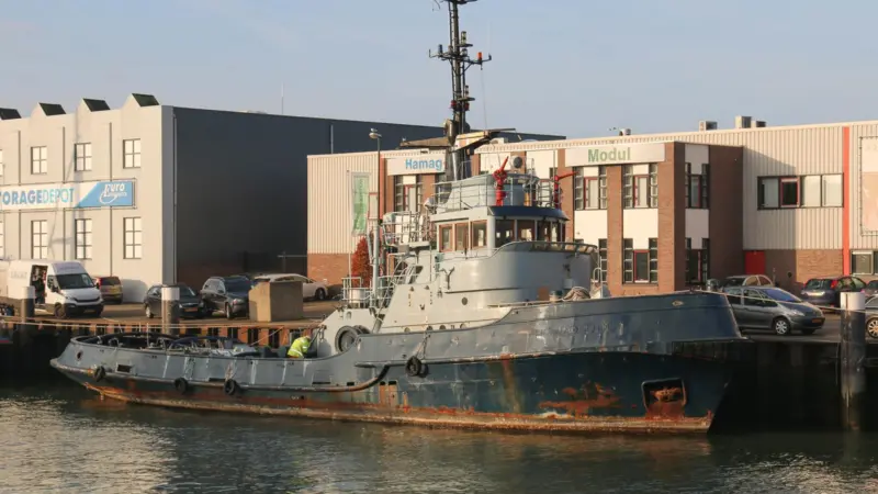 Maasluis Tugboat Port Foundation has a new addition to its collection (Peter Barker)
