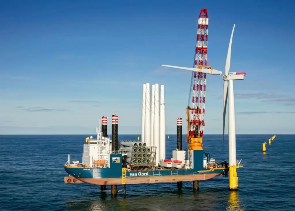 Van Oord intends to deploy its offshore installation vessel 'Aeolus'