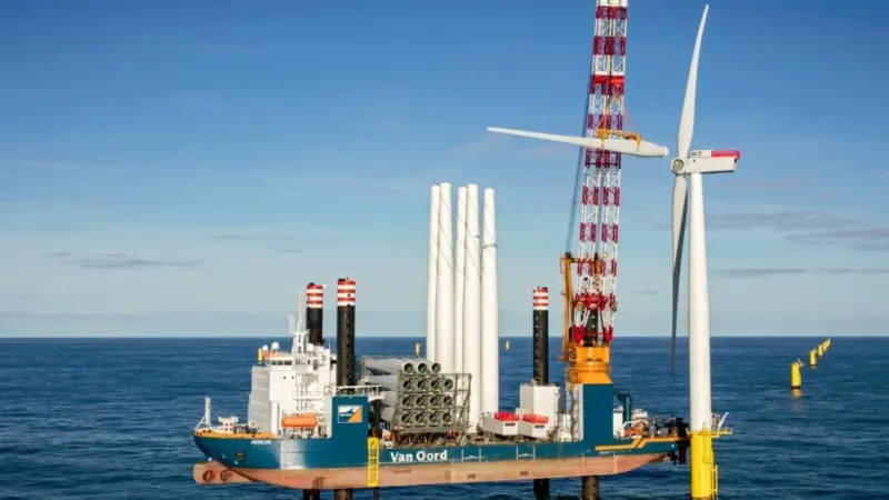 Van Oord intends to deploy its offshore installation vessel 'Aeolus'