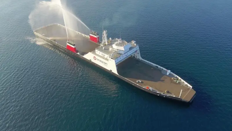Seaspan Swift underwent pre-operation regulatory checks and crew training in December