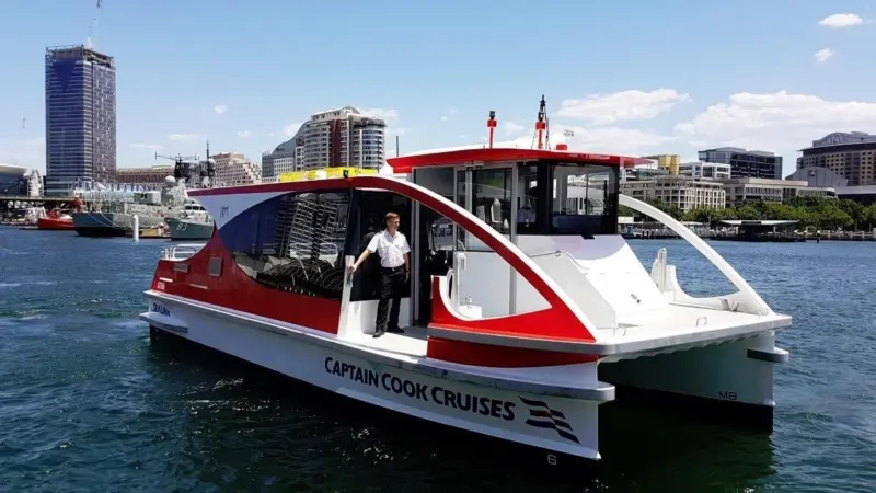 The vessels will be operated like a traditional bus service, with an on-demand, hop-on, hop-off service