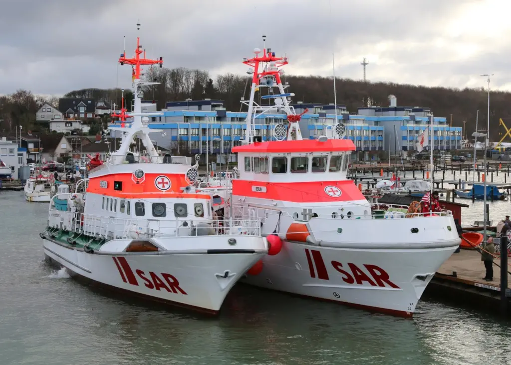 The old and new 'Berlin' in Laboe (Photo: DGzRS)