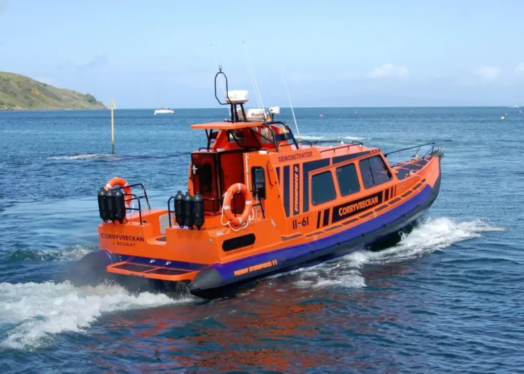 Redbay's 11m cabin RIB demonstrator
