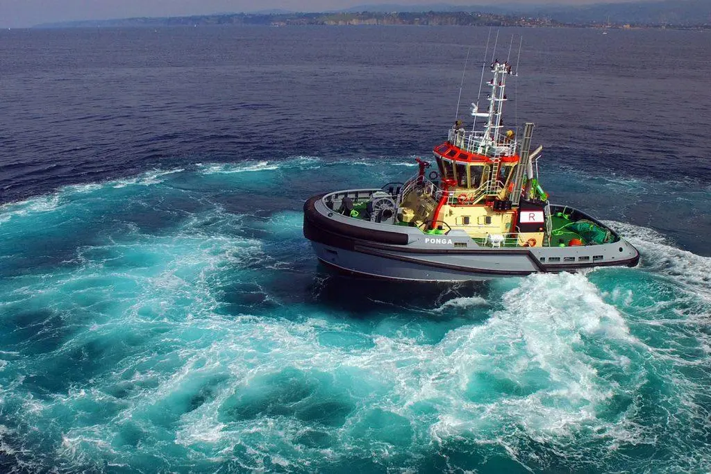 'Ponga' demonstrates its manoeuvring capabilities (RAL)
