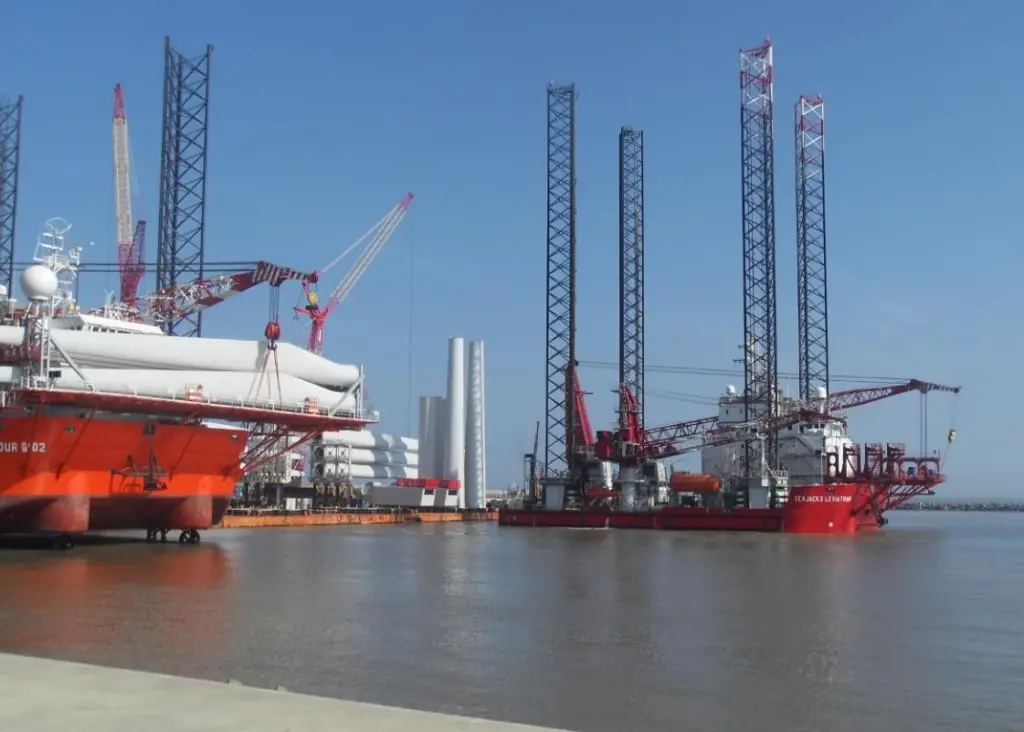 Great Yarmouth is a leading offshore energy port facility in the UK