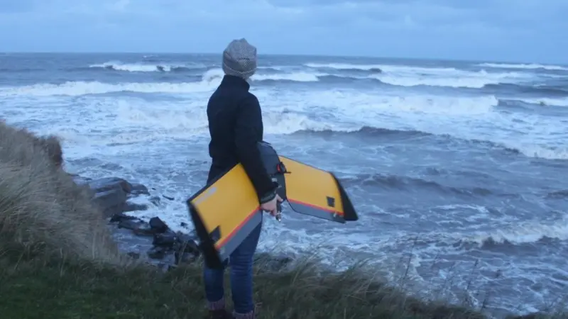 Quest UAV believes that fixed wing drones are the way ahead for coastal monitoring
