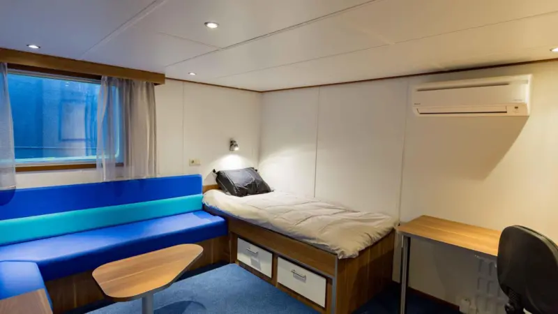 'Ecoliner' has five well-appointed crew cabins (Damen)