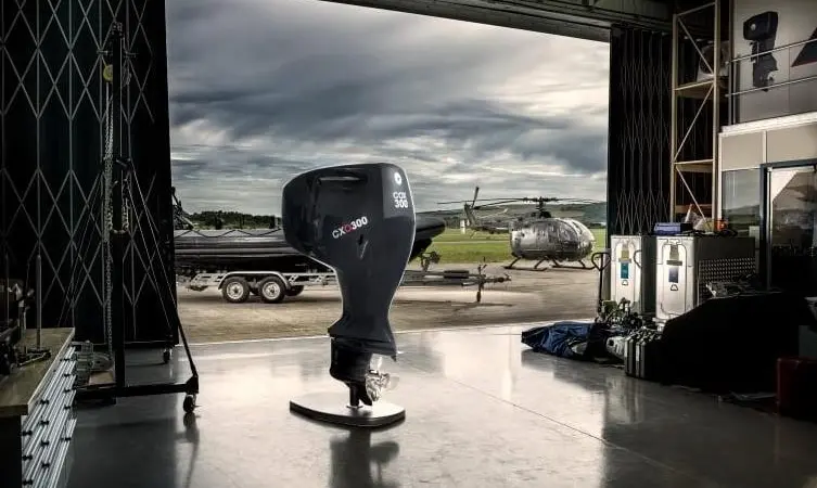 The CXO300 will be tested by the US Coast Guard as part of its research into diesel outboard engine technology