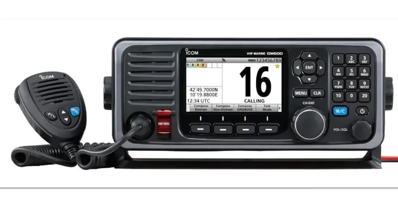 Icom's new GM600 is designed for Class A DSC operation