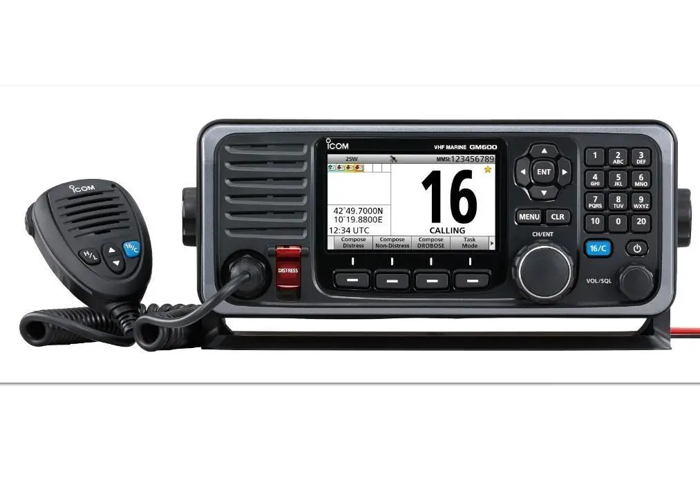 Icom's new GM600 is designed for Class A DSC operation