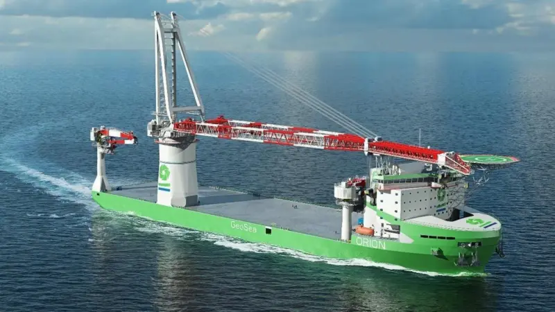 Artist impression of the Orion