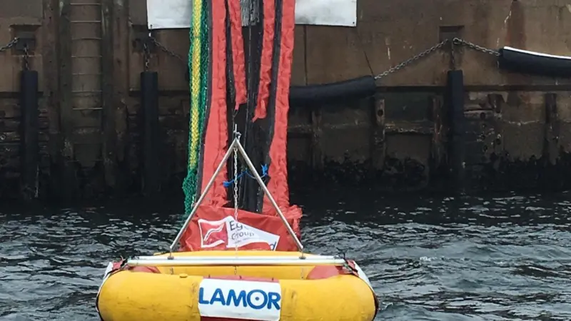 The demo of Lamor’s Marine Oil Spill Sweeper LMOS 15 Speed Skimming system was completed in cooperation with Lamor’s local representative, Griffin Engineered Systems