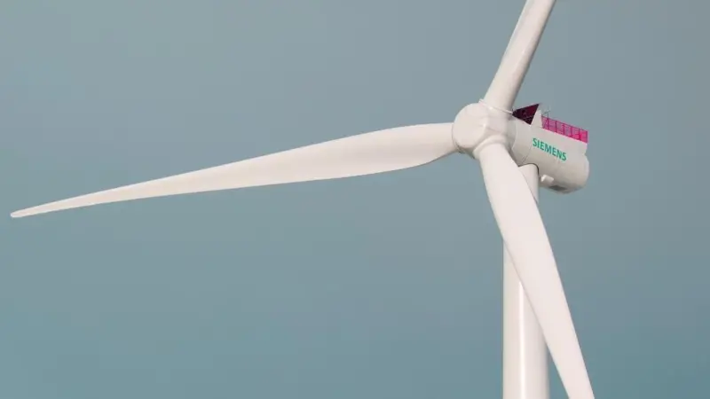 The 7MW Siemens turbines will have a rotor diameter of 154 metres