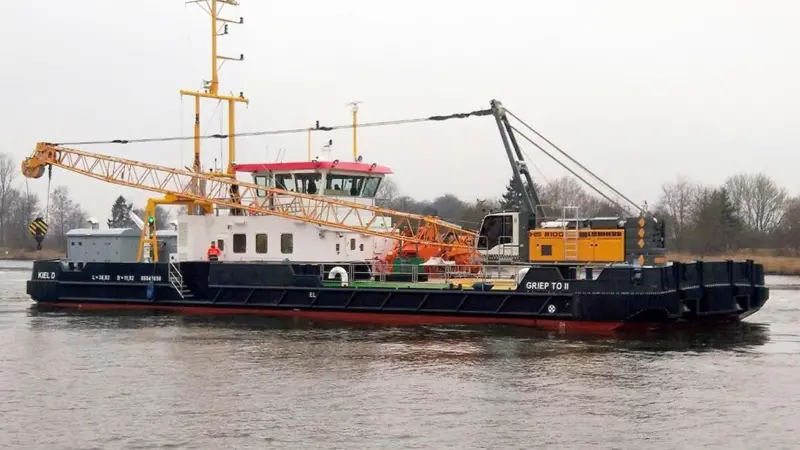 Griep To 11 adds a multi-purpose dimension to Kiel Canal work (Photo: WSA Kiel-Holtenau)