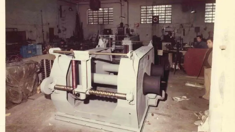 One of Fluidmecánica's early winches