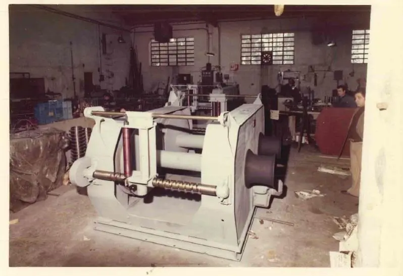 One of Fluidmecánica's early winches
