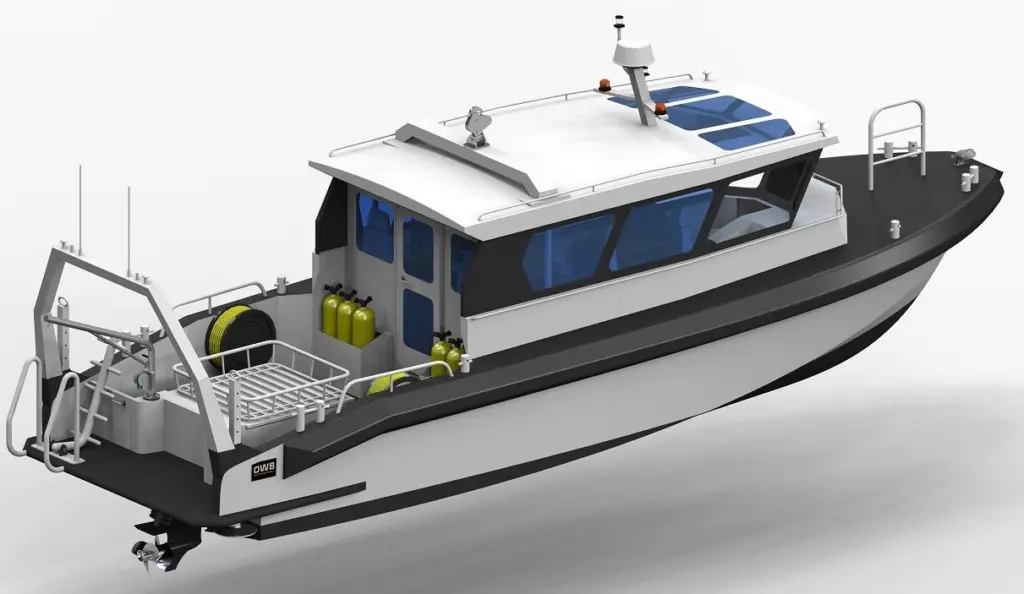 DutchWorkboats’ latest inshore and coastal survey and diving vessel which can also be used to support offshore dredging applications