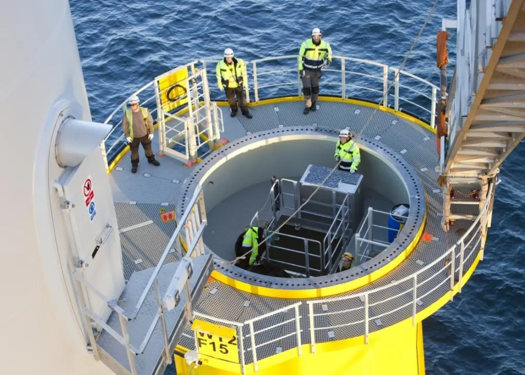 Walney offshore site (Photo: DONG Energy AS)