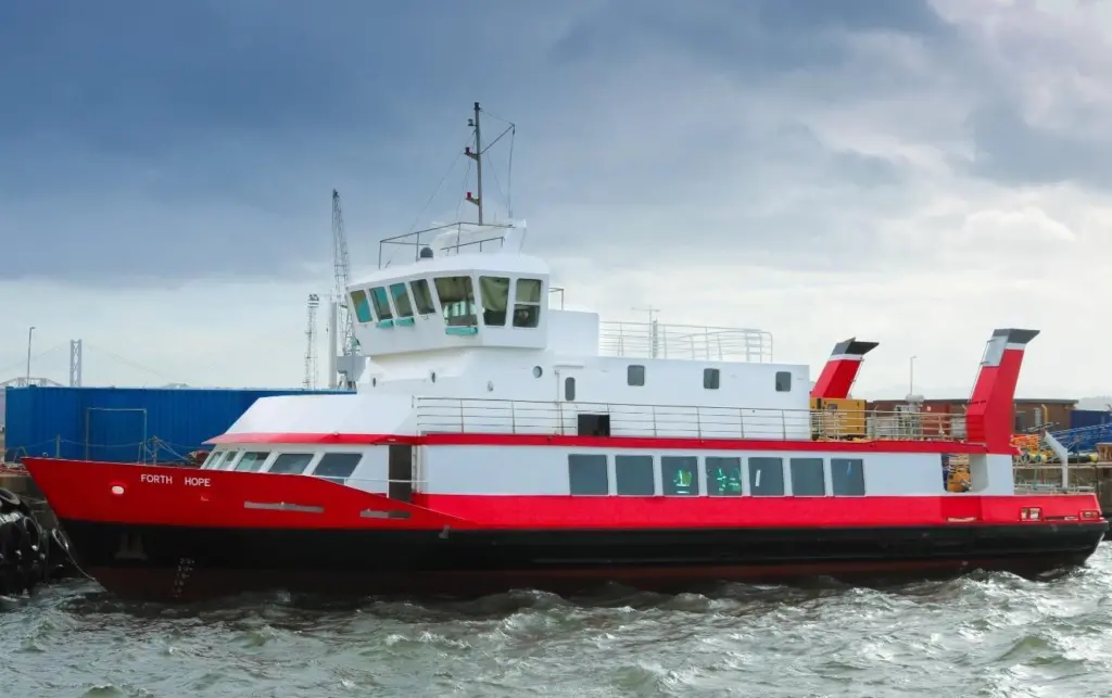 'MV Forth Hope' is now ready for duties as a hospital ship