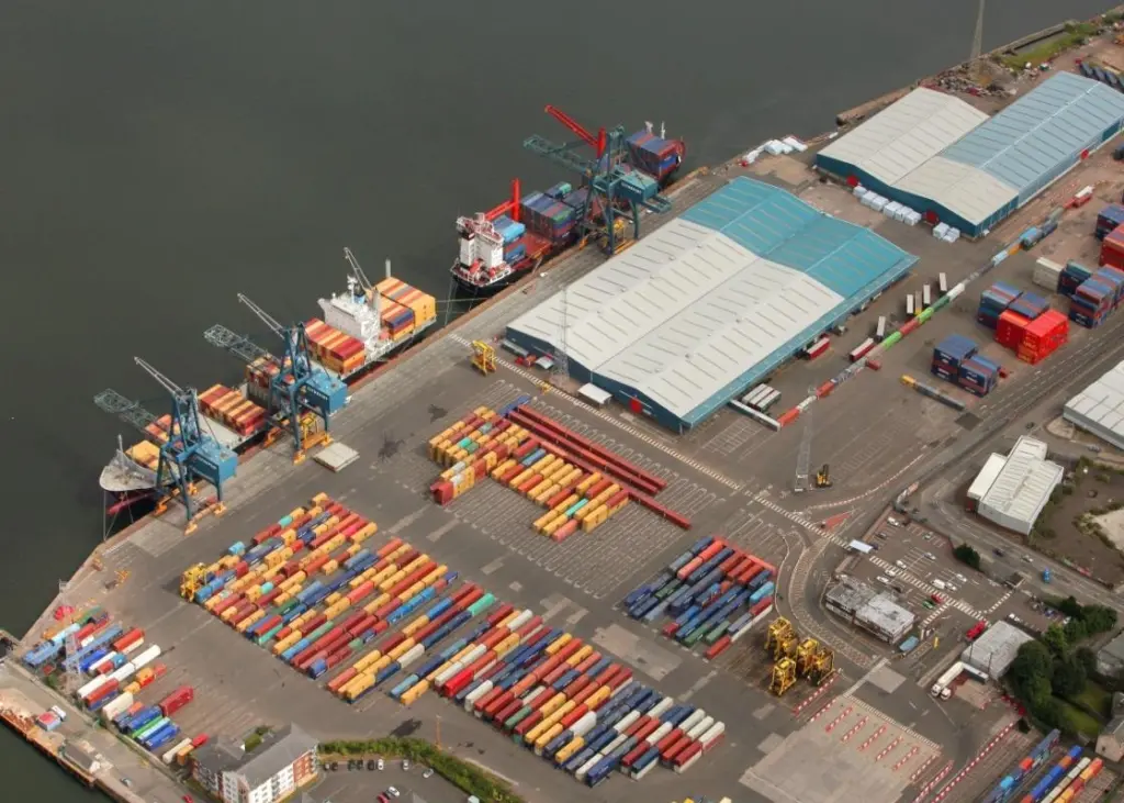 Peel Ports' Clydeport at Greenock