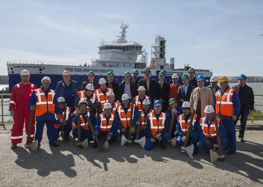 The launch team at Galati
