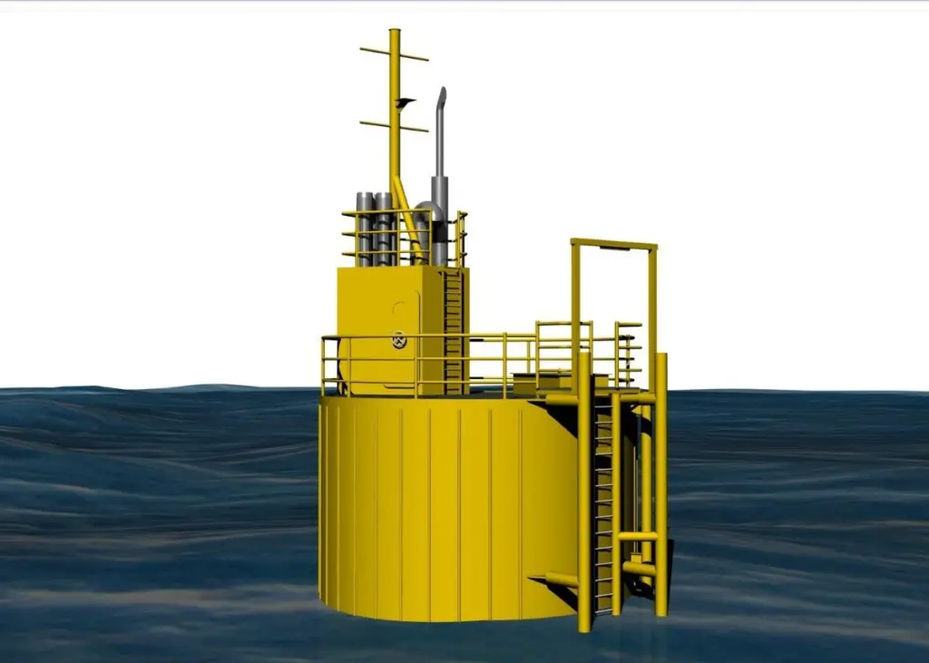 The offshore unit will provide the support platform for a Micro Grid System