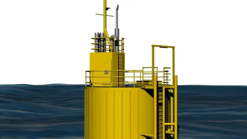 The offshore unit will provide the support platform for a Micro Grid System