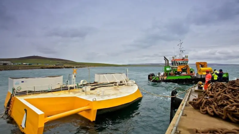 EMEC is the world’s leading facility for testing wave and tidal energy converters in real sea conditions (Photo: Colin Keldie/ CEFOW)
