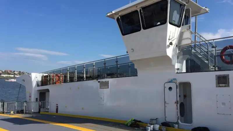 Mainstay Marine built IOW floating bridge